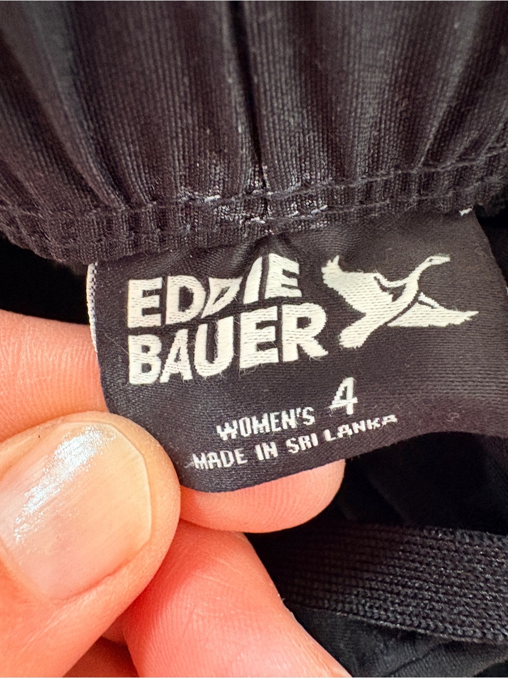 Eddie Bauer Women's Black joggers NWOT